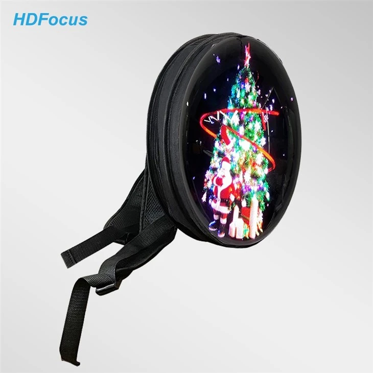 Ransel Hologram Kipas Led 3d 32cm Isi Ulang
